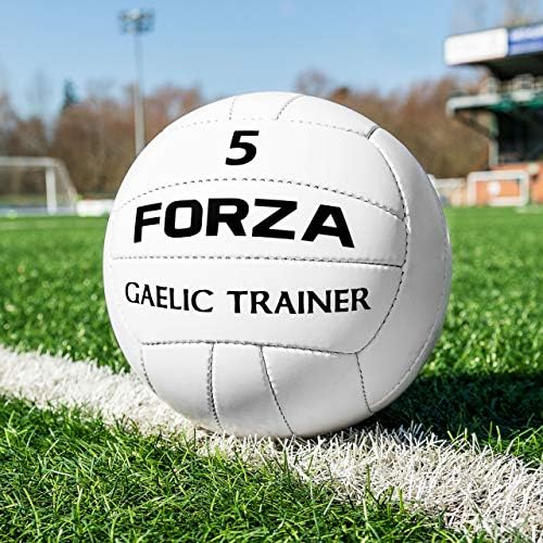 כדורגל אימונים גאלי של פורזה | Hi-Tech Aillock שלפוחית ​​השתן | כדור GAA תפור ביד